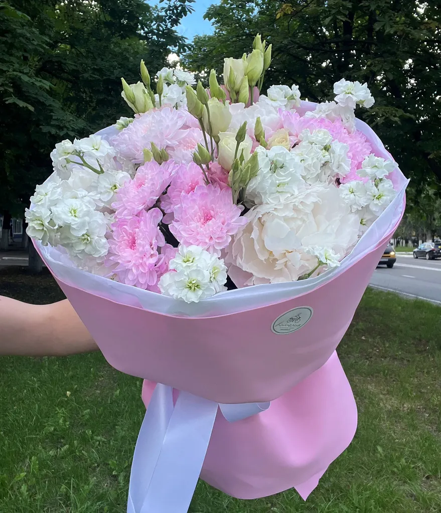 Розовая карамель