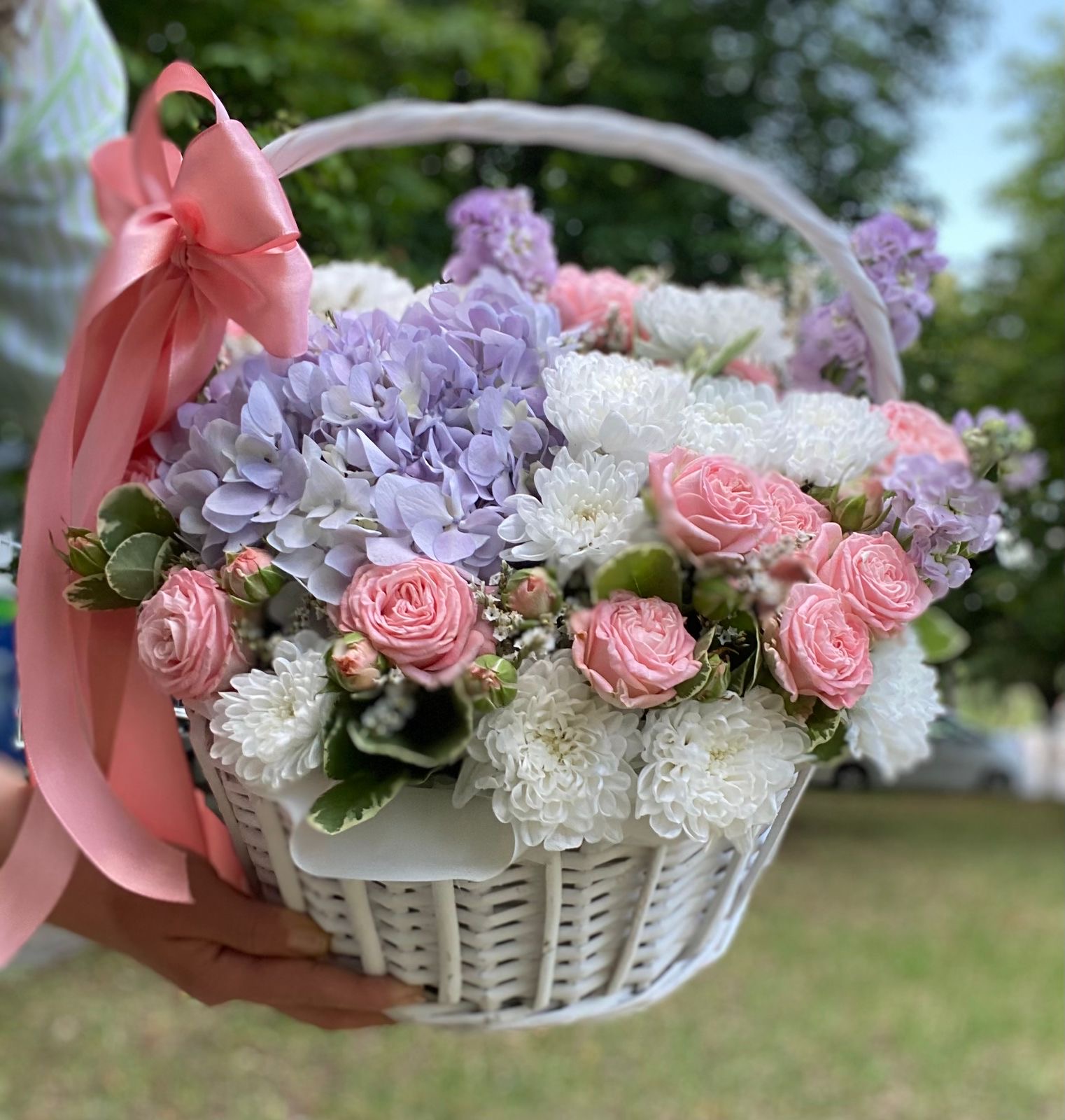 Нежность в корзинке