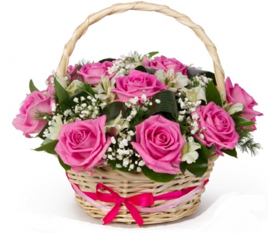 Розовые узоры