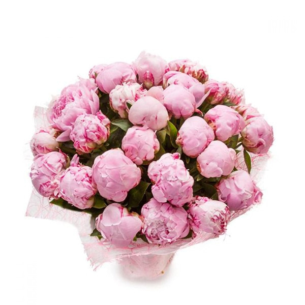 Букет из пионов